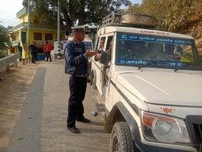 बैतडीमा ९ महिनाको अवधिमा २२ सय ६८ सवारी कारवाहीमा, १२ लाख जरिवना अशुल